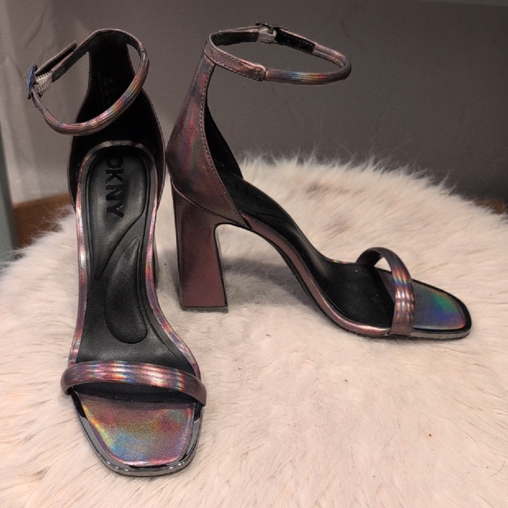 DKNY Multicolor Iridescent Heels